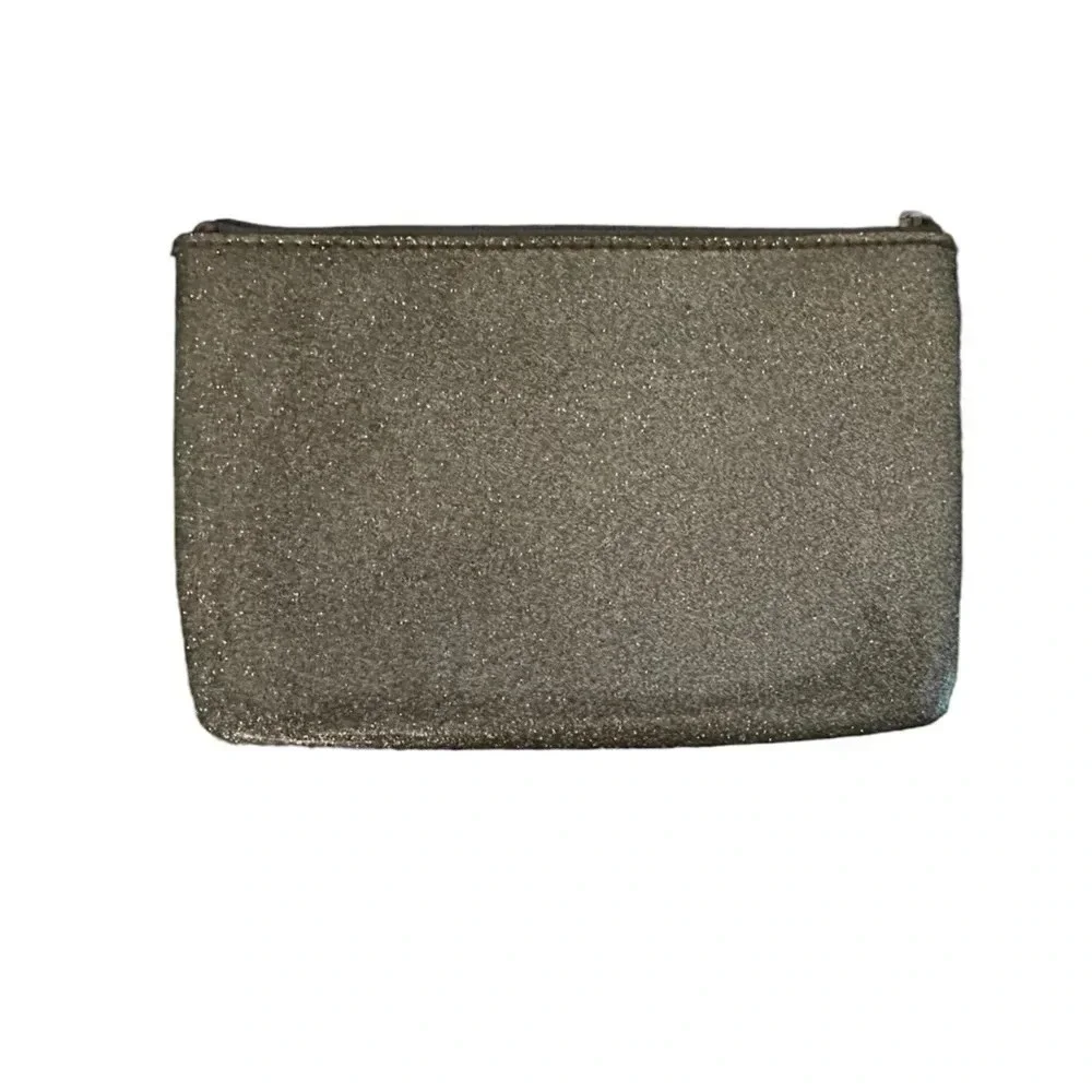 Kate Spade Silver Glitter Wristlet